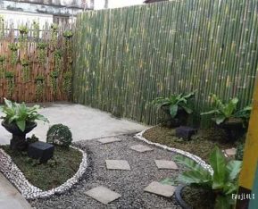 jhay zaymon contractor buho fence Bamboo