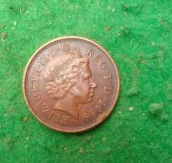 old coin British Sarkar Elizabeth 1999